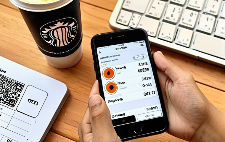**Prompt:** A young Thai person happily tracking expenses on a mobile app, surrounded by everyday items like coffee and BTS tickets. Charts display a clear overview of spending habits. Emphasis on bright, modern design and a sense of financial control.